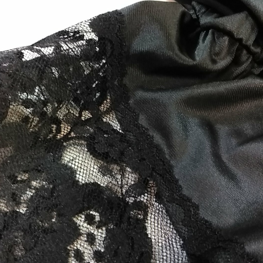 Lorraine babydoll Black color, lace. - Picture 4 of 14